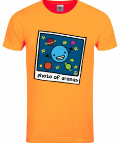 Pop Factory Photo Of Uranus Mens Apricot T Shirt 1
