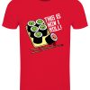 Pop Factory This Is How I Roll Men’s Red T-Shirt