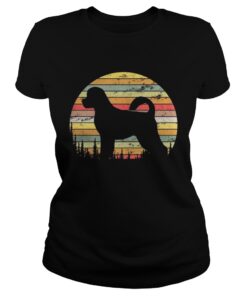 Portuguese Water Dog Retro 70s Vintage Dog Lover Shirt 1