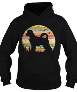 Portuguese Water Dog Retro 70s Vintage Dog Lover Shirt 2