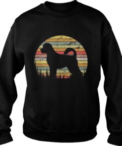 Portuguese Water Dog Retro 70s Vintage Dog Lover Shirt 3