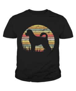Portuguese Water Dog Retro 70s Vintage Dog Lover Shirt 4