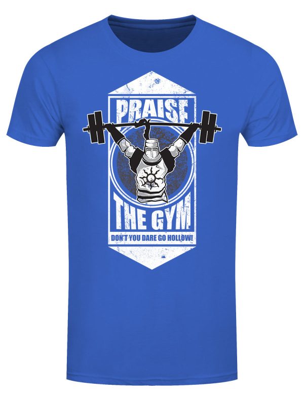 Praise The Gym Men’s Blue T-Shirt