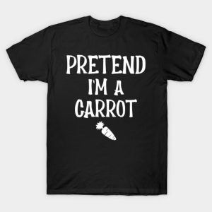 Pretend I’m A Carrot Halloween 2023 Funny Party T-shirt