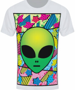 Psychedelic Alien Mens Sub T Shirt 1