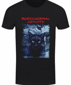 Purranormal Activity Mens Black T Shirt 1