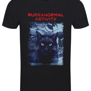 Purranormal Activity Men’s Black T-Shirt