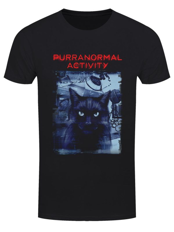 Purranormal Activity Men’s Black T-Shirt