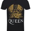 Queen Crest Men’s Black T-Shirt