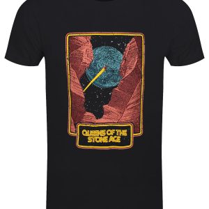 Queens Of The Stone Age Canyon Men’s Black T-Shirt