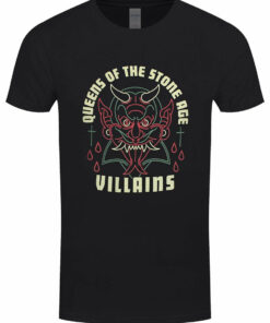 Queens Of The Stone Age Villians Mens Black T Shirt 1