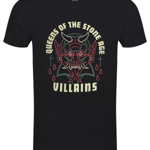 Queens Of The Stone Age Villians Men’s Black T-Shirt