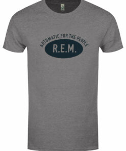 REM Automatic For The People Mens Grey T Shirt 1