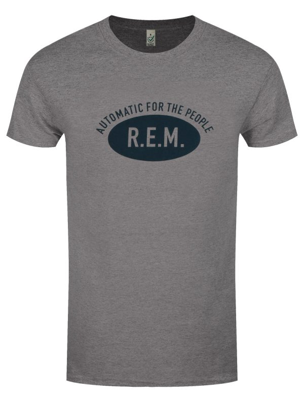 R.E.M Automatic For The People Men’s Grey T-Shirt