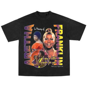 R.I.P. Aretha Bootleg Tee