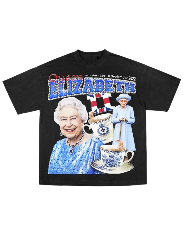 R.I.P. Queen Elizabeth II Bootleg Tee