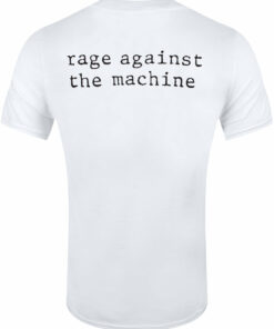Rage Against The Machine Calm Like A Bomb Mens White T Shirt 2