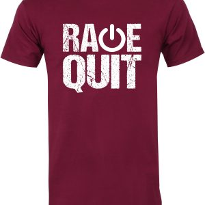 Rage Quit Men’s Burgundy T-Shirt