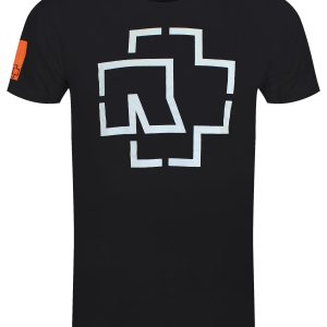 Rammstein Glow In The Dark Logo Mens Black T Shirt 1