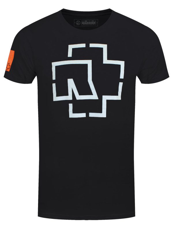 Rammstein Glow In The Dark Logo Men’s Black T-Shirt