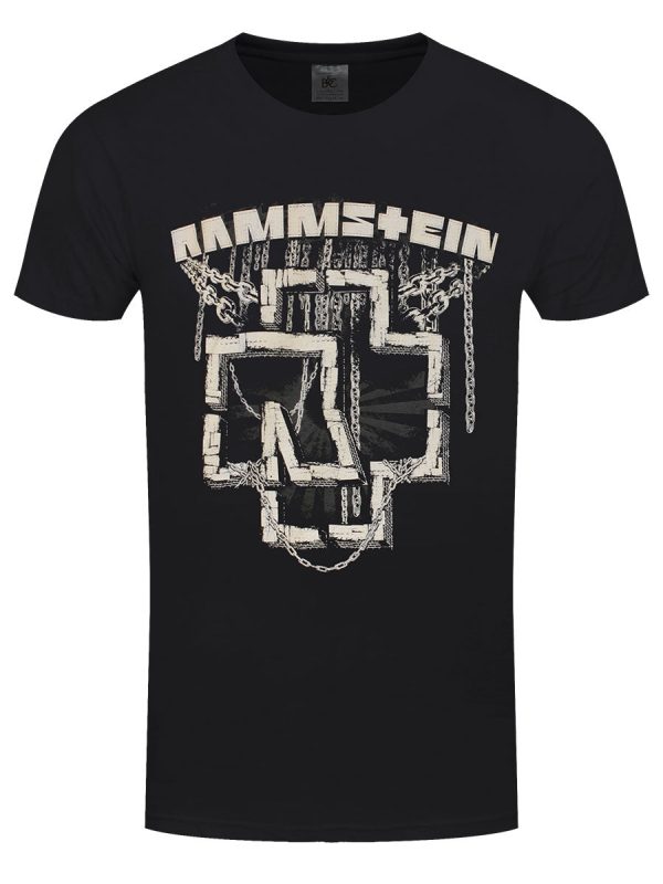 Rammstein In Ketten Men’s Black T-Shirt