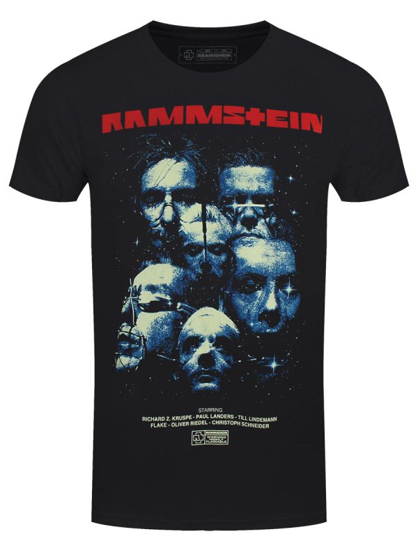 Rammstein Sehnsucht Movie Men’s Black T-Shirt