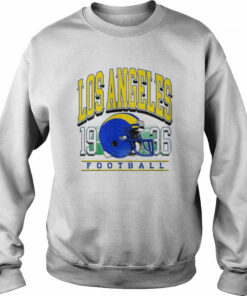 Rams Vintage Style Los Angeles Football T Shirt 4