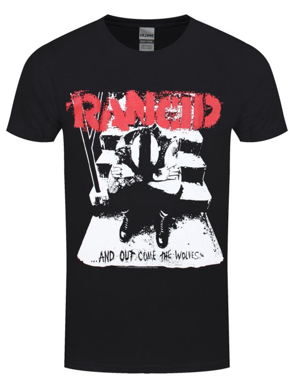 Rancid Wolves Men’s Black T-Shirt