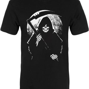 Reaper Moon Mens Premium Black T Shirt 1