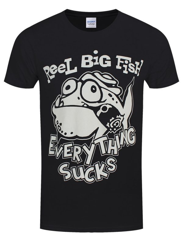 Reel Big Fish Silly Fish Men’s Black T-Shirt
