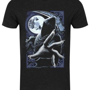 Requiem Collective Enslaved Reaper Men’s Heather Black Denim T-Shirt