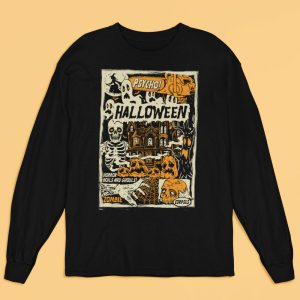 Retro Halloween Vibes Long Sleeve Shirt