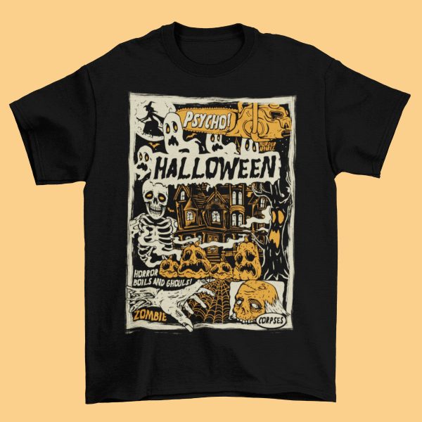 Retro Halloween Vibes T-Shirt