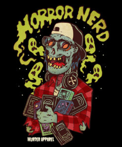 Retro Horror Nerd T Shirt 1