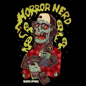 Retro Horror Nerd T Shirt 1