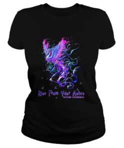 Rise from your ashes suicide awareness shirt 1
