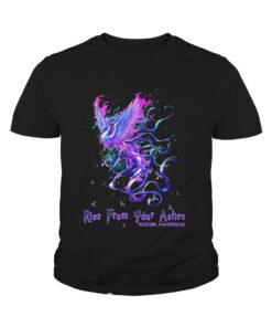 Rise from your ashes suicide awareness shirt 4