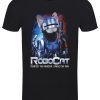 RoboCat Men’s Black T-Shirt