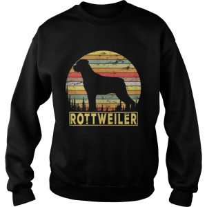 Rottweiler Retro 70s Vintage Dog Lover Shirt 3