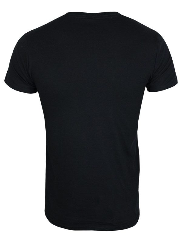 Run DMC Logo Men’s Black T-Shirt Grindstore