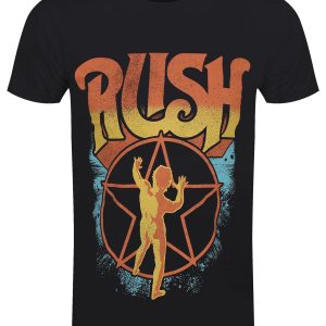 Rush Starman Mens Black T Shirt 1