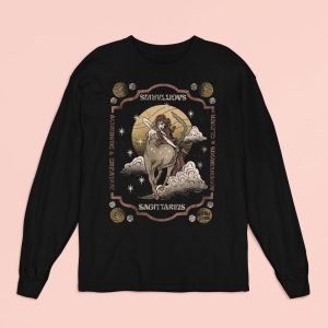 Sagittarius Zodiac Long Sleeve Shirt