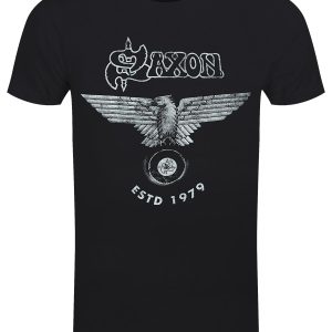 Saxon Est 1979 Men’s Black T-Shirt