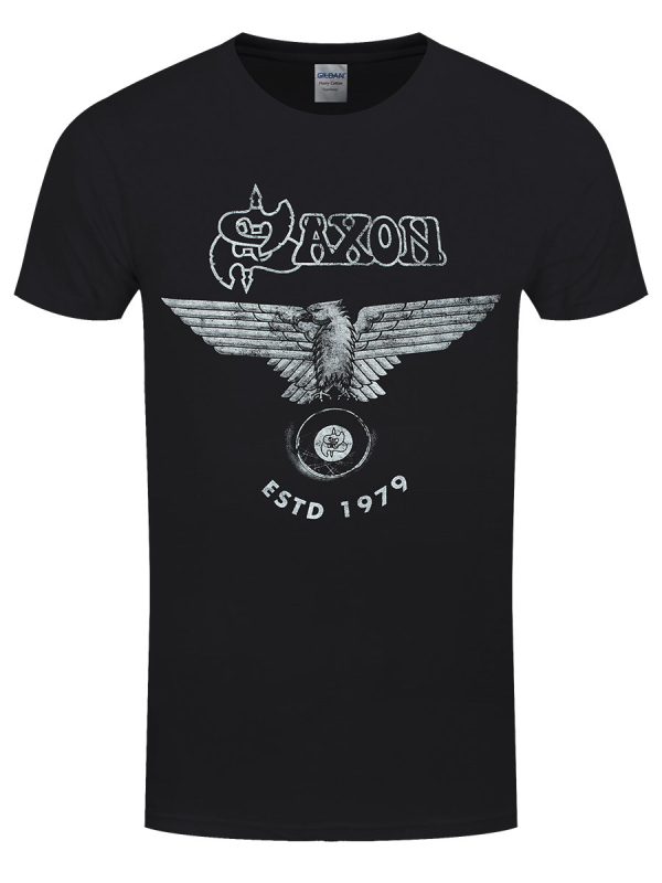 Saxon Est 1979 Men’s Black T-Shirt