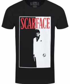 Scarface Poster Mens Black T Shirt 1