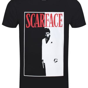 Scarface Poster Men’s Black T-Shirt