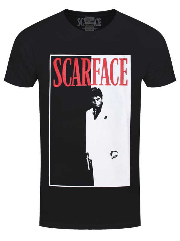 Scarface Poster Men’s Black T-Shirt