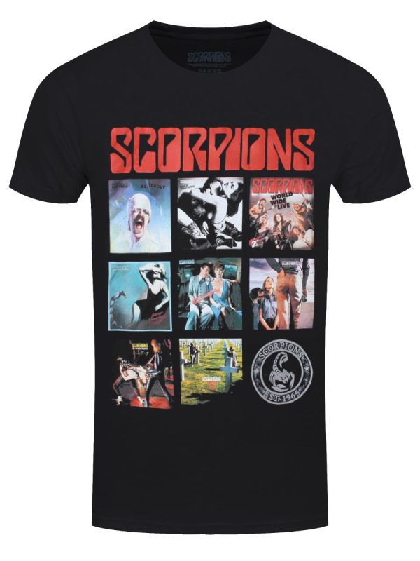 Scorpions Remastered Men’s Black T-Shirt