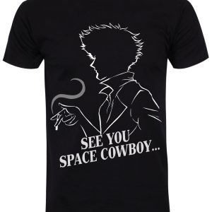 See You Space Cowboy Men’s Black T-Shir