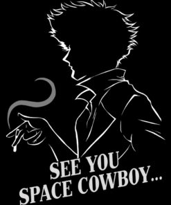 See You Space Cowboy Men's Black T-Shir 2 See You Space Cowboy Mens Black T Shir 3